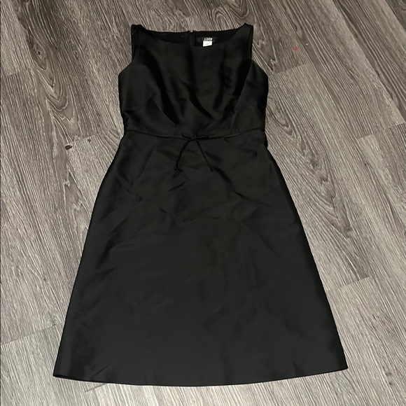J. Crew Black Pleated Strapless Sheath Dress - Picture 1 of 11